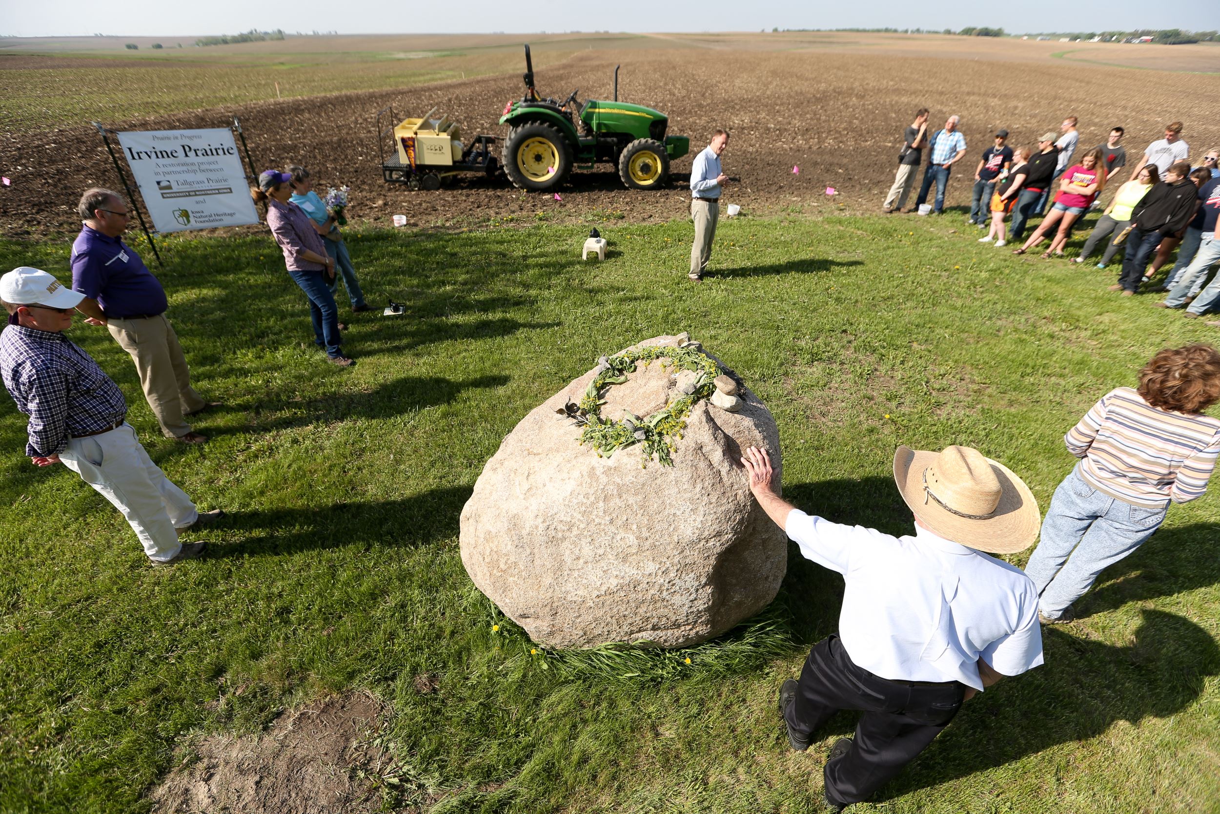 Irvine Prairie dedication